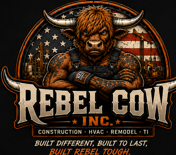 Rebel Cow Inc. approved logo
